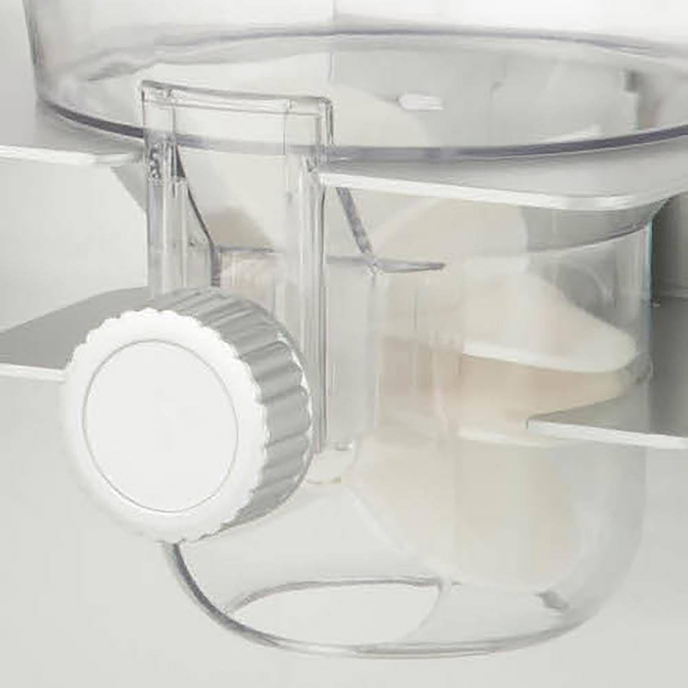 Chrome Double Commercial Cereal Dispenser with Steel Construction