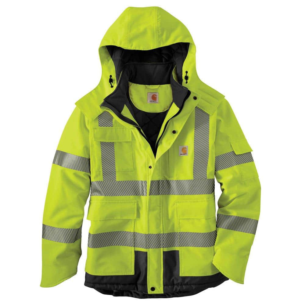 Carhartt Class 3 High-Visibility Sherwood Jacket, Bright Lime, M