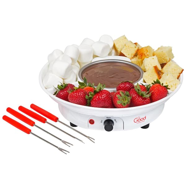  Chef'n Hot Chocolate Pot with Internal, Electronic frother,  Cayenne: Home & Kitchen