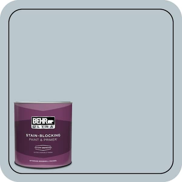 BEHR ULTRA 1 qt. #N480-2 Flowing Breeze Extra Durable Eggshell Enamel Interior Paint & Primer
