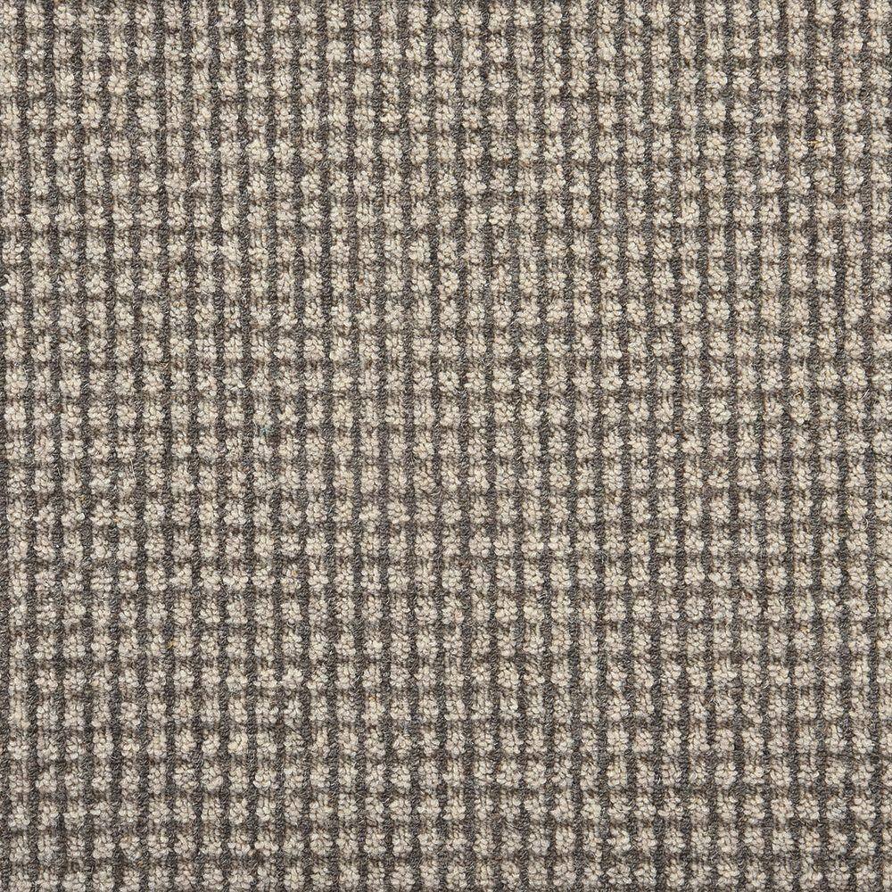 6 in. x 6 in. Loop Carpet Sample - Shenadoah Stripe - Color Stone/Coal price history on PriceWatchPro