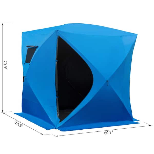 Outdoor Furniture Waterproof Winter Camping Insulated Sauna Tent Portable  Pop up Ice Fishing Tents [Video] in 2024