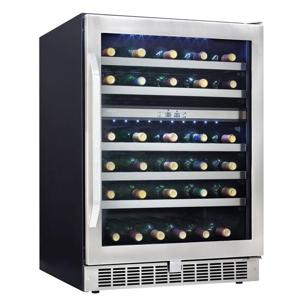 Danby Silhouette Select 24 in. 51-Bottle Wine Cooler with Two Temperature Zones-DISCONTINUED