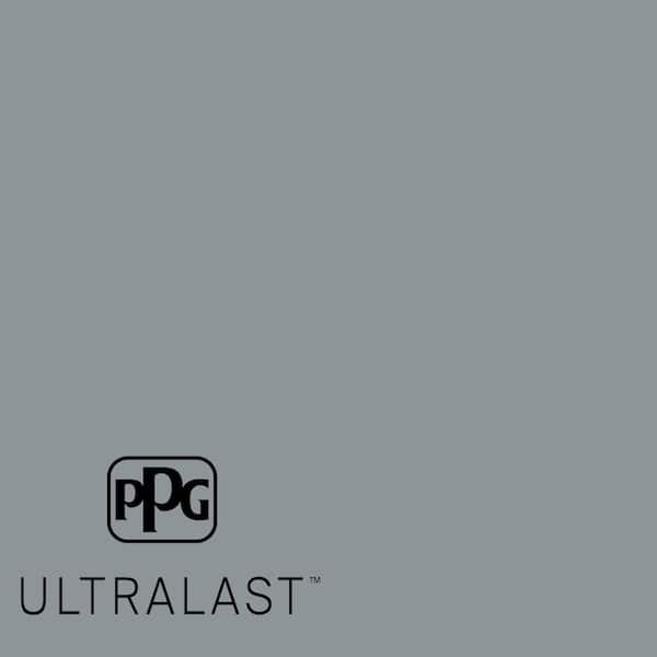 PPG UltraLast 1 gal. #PPG1012-5 Steeple Gray Matte Interior Paint and Primer