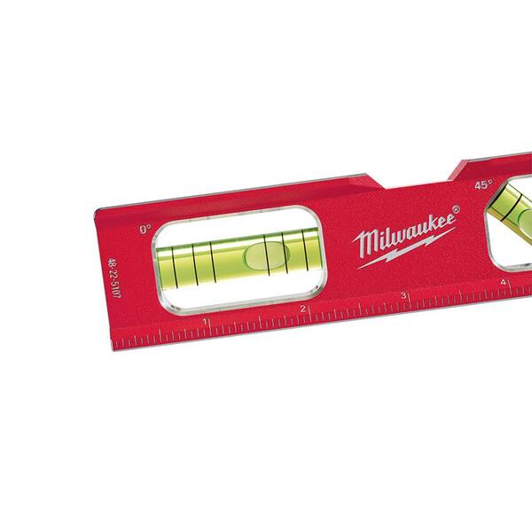 Milwaukee - 7 in. Billet Torpedo Level with FASTBACK Folding Utility Knife and 50-Pack General Purpose Utility Blade Set
