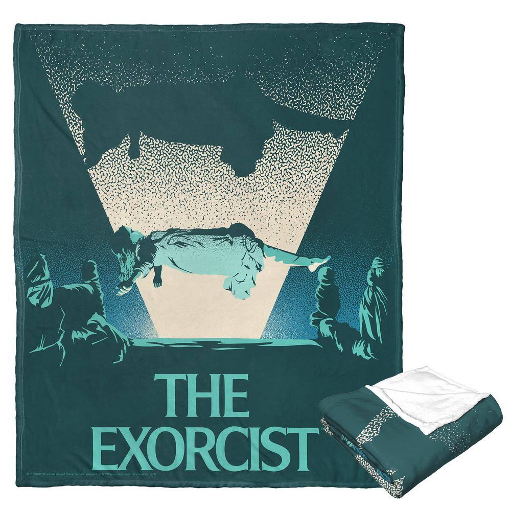 THE NORTHWEST GROUP The Exorcist Poster Silk Touch Multi-Colored Throw Blanket