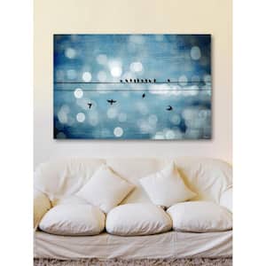 40 in. H x 60 in. W "Hanging Out 2" by Parvez Taj Printed Canvas Wall Art