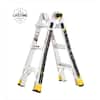 Gorilla Ladders 14 ft. Reach Aluminum Multi-Position Ladder with Tool Hangers, 300 lbs. Load Capacity, Type IA Duty Rating GMPXA-14