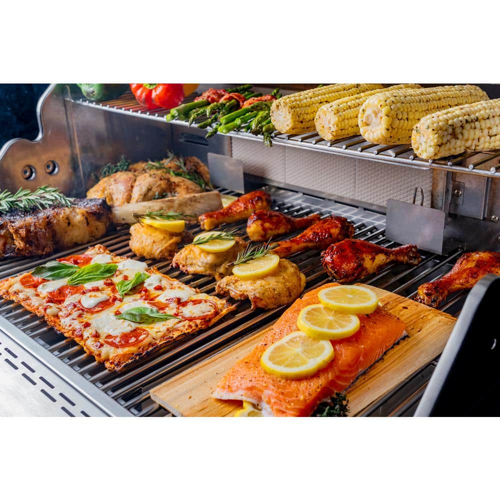Spire 36-Inch Stainless Steel Built-In 6-Burner Natural Gas Grill