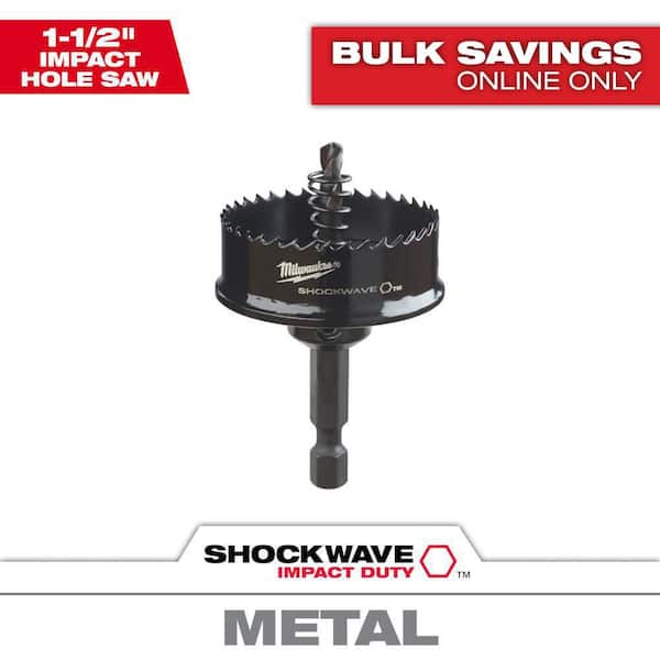 Milwaukee 1-1/2 in. SHOCKWAVE IMPACT DUTY Hole Saw