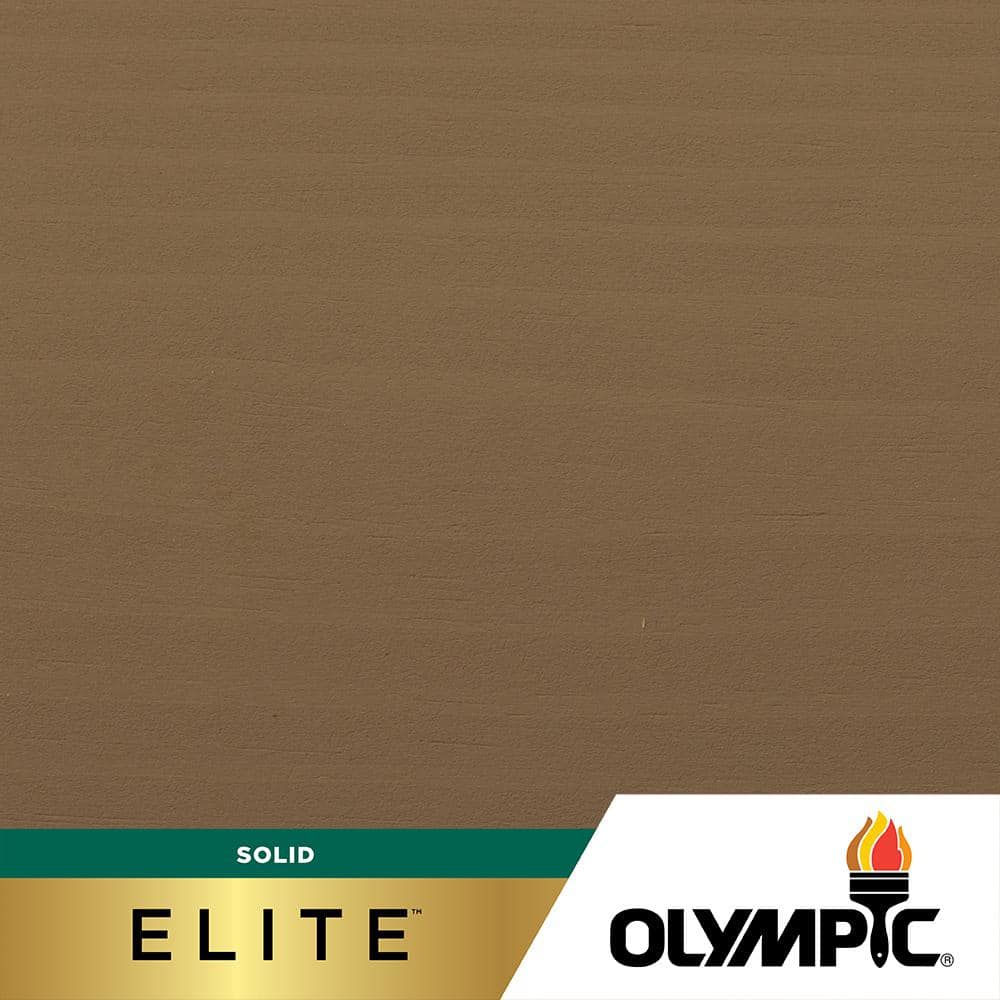 Olympic Elite 8 oz. Taupe SC-1083 Solid Advanced Exterior Stain and ...