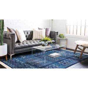 District Sequoia Blue 7 ft. x 10 ft. Area Rug