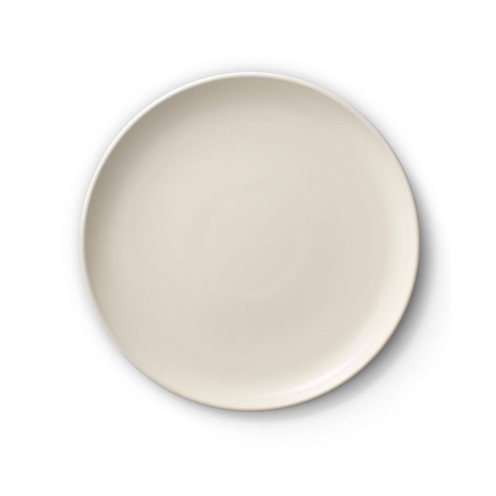 Matte Linen Ceramic 10.5" Dinner Plates Set of 6