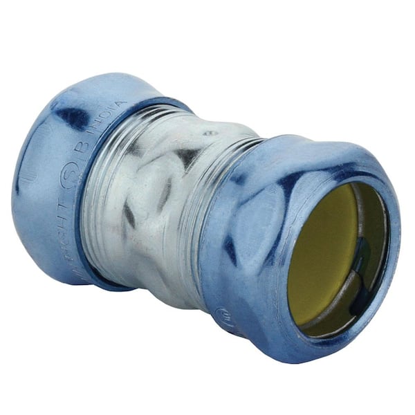Commercial Electric 1-1/2 in. Electrical Metallic Tubing (EMT) Raintight Compression Coupling