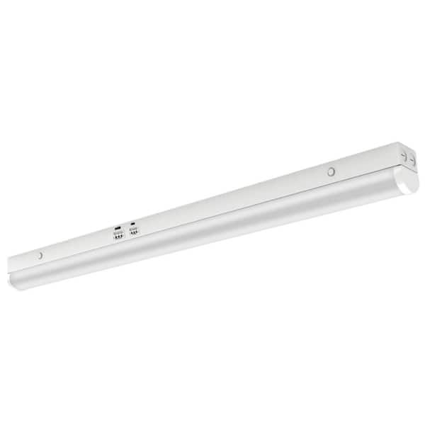 KOAOEIRS 4 ft. 200-Watt Equivalent Commercial Garage LED Linear Strip Shop Light Fixture Hardwire CCT/Wattage/Lumen Selectable
