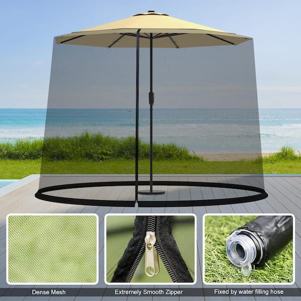 9 ft. to 10 ft. Outdoor Screen Bug Insect Mosquito Net HY-OP3306