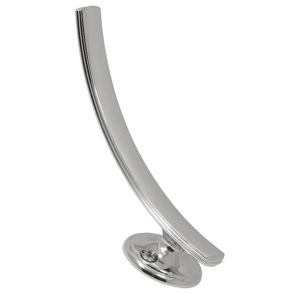 American Diner Hook 7/8 in. Zinc 35 lbs. Capacity Modern Chrome Finish Wall Hook for Bathroom, Kitchen, Bedroom,(5-Pack)