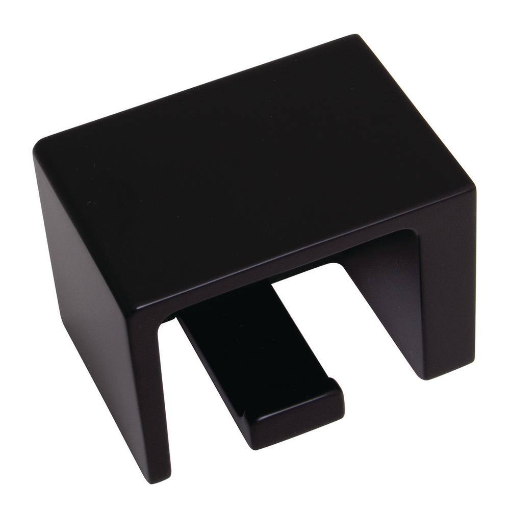 Matte Black Zinc Wall Mounted Robe Hook