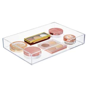 RPET Clarity Cosmetic Vanity Organizer 8 x 12 x 2 in Clear