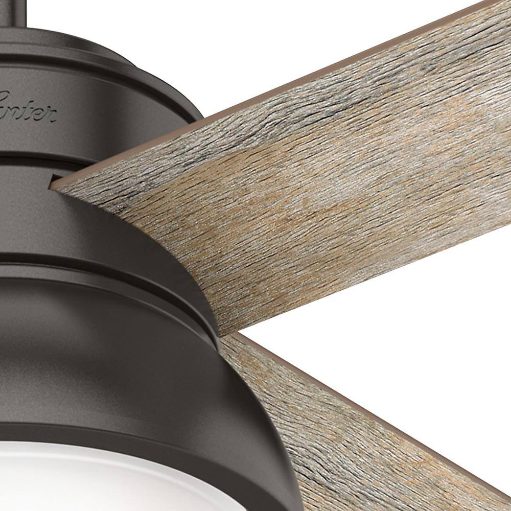 Loki Noble Bronze 36" Ceiling Fan with LED Light and Reversible Blades