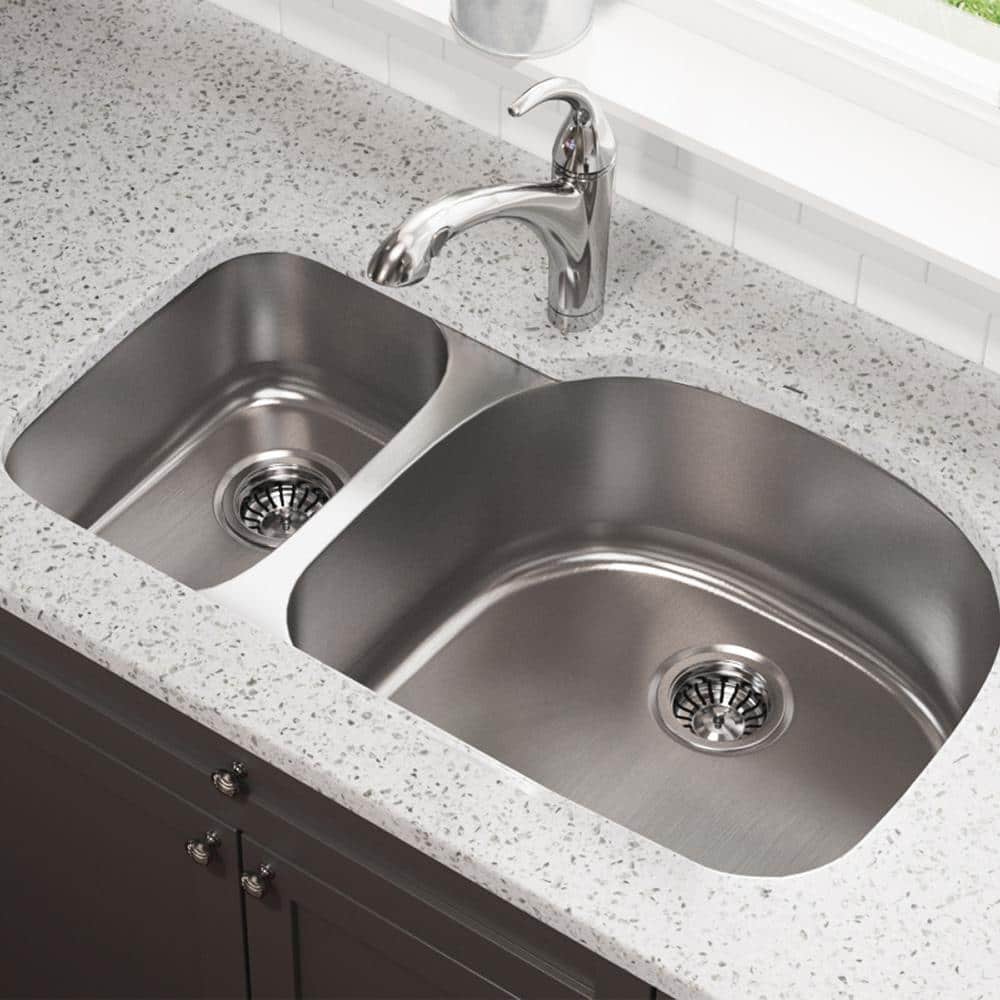 double bowl stainless steel kitchen sinks        <h3 class=