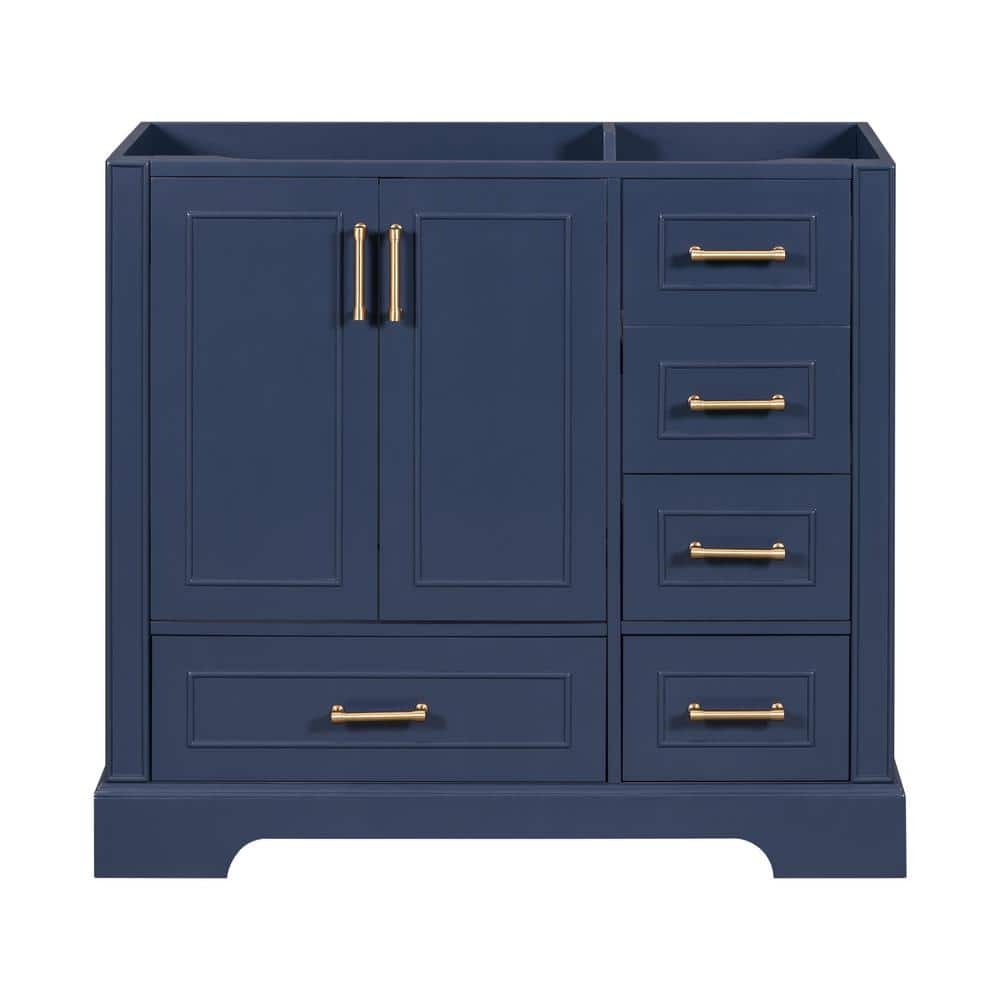 American Traditional 35.4 in. W x 17.8 in. D x 33 in. H Bath Vanity Cabinet