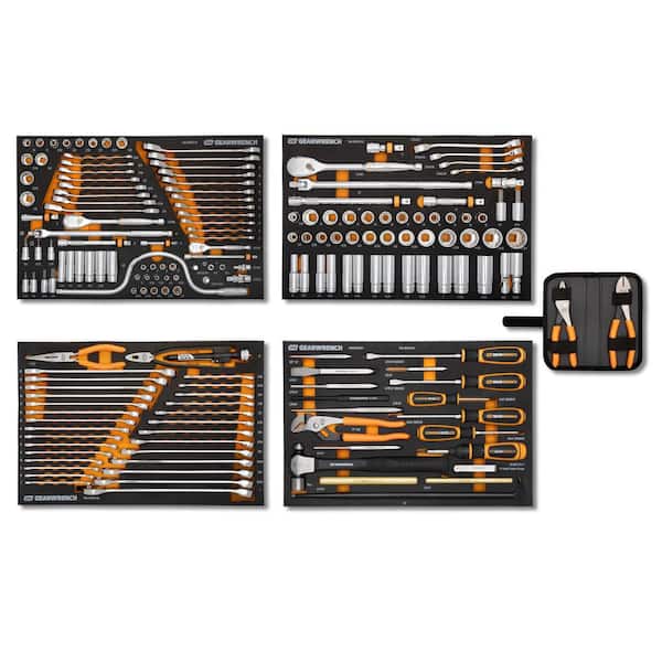 ゆめくろ キニス セット GEARWRENCH General Mechanics Tool Kit in EVA Foam Trays (184-Piece