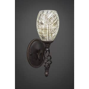 Bridgewater 1-Light Dark Granite Wall Sconce