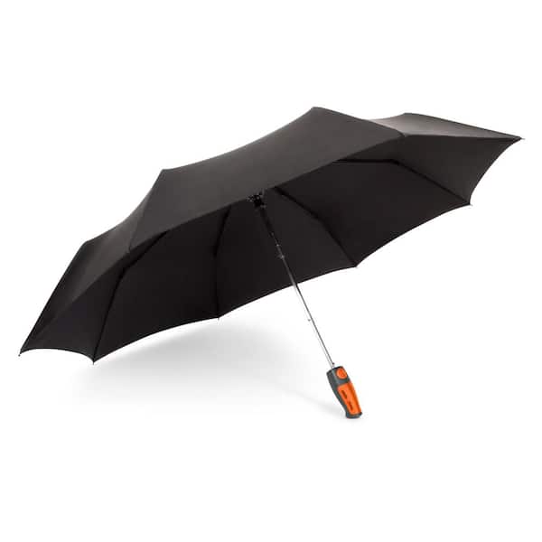 ShedRain 42 in. Auto Open Black Polyester Vented Compact Umbrella