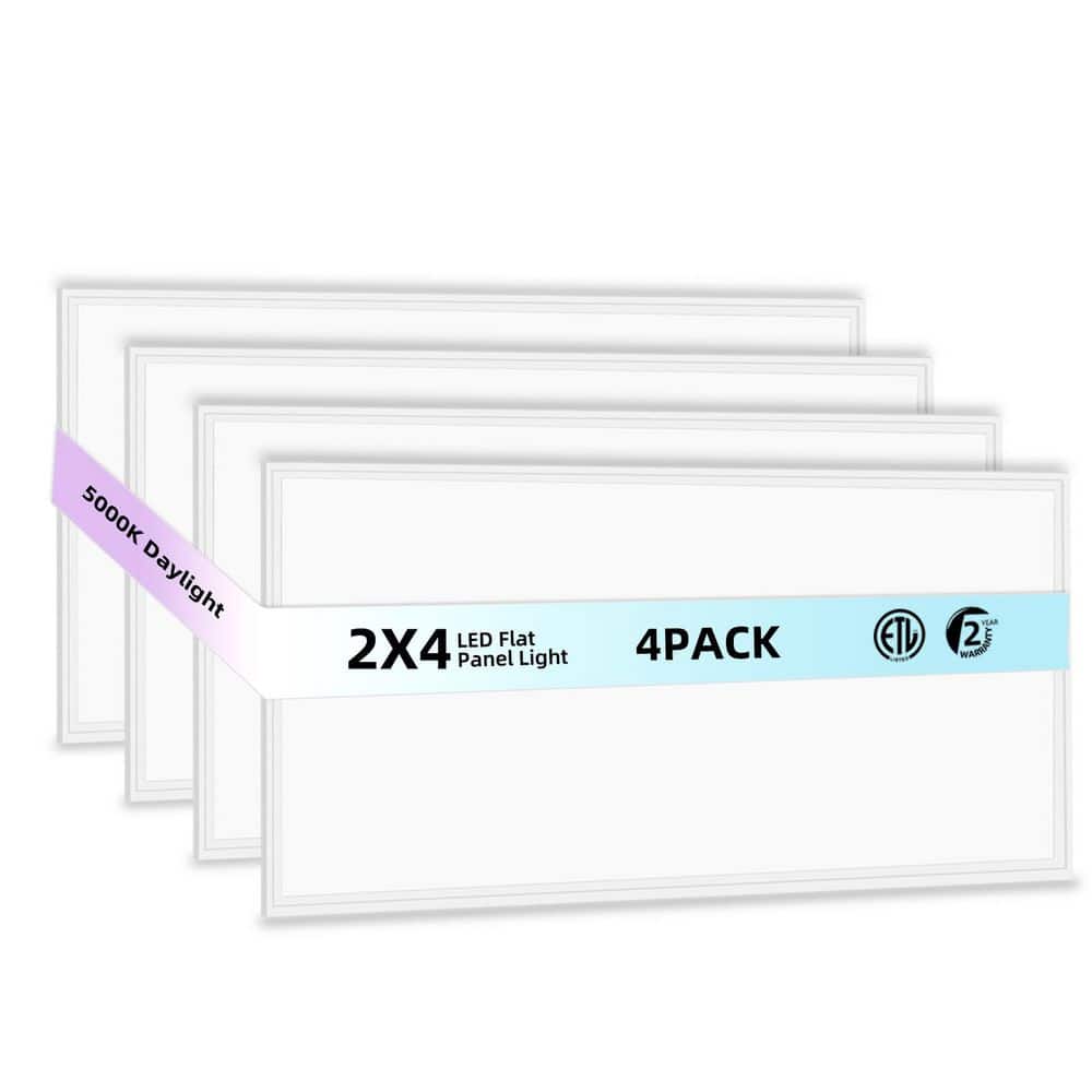 WYZM 2 ft. x 4 ft. 175-Watt Equivalent Integrated LED Troffer