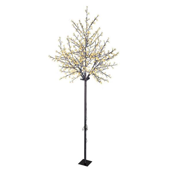 proHT 8.5 ft. Cherry Blossom Tree with 600 Warm White LED Lights
