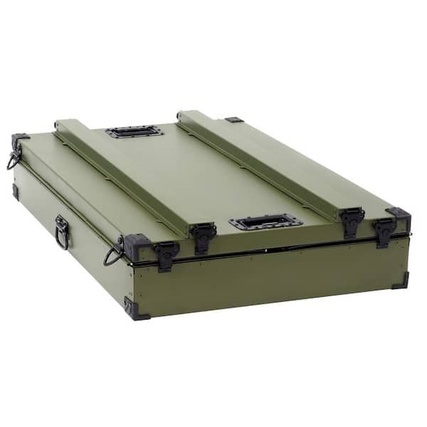 Hercules Safe Vehicle Transport Dog Crate with Heavy Duty Aluminum  Construction, Collapsible-Extra Large DC-4333-FG-DS - The Home Depot