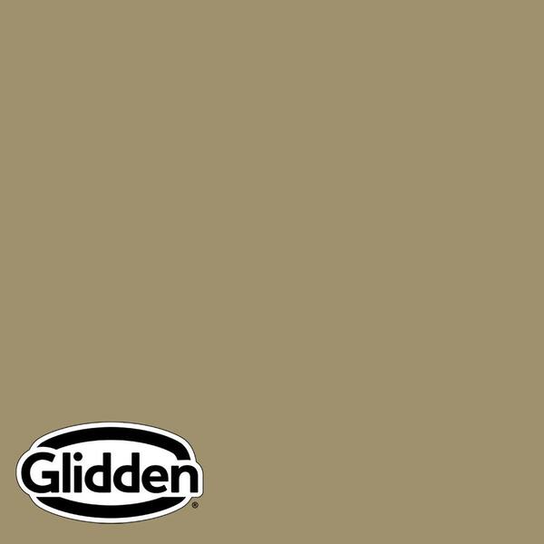 Glidden Premium 1 qt. PPG1102-5 Saddle Soap Flat Exterior Latex Paint