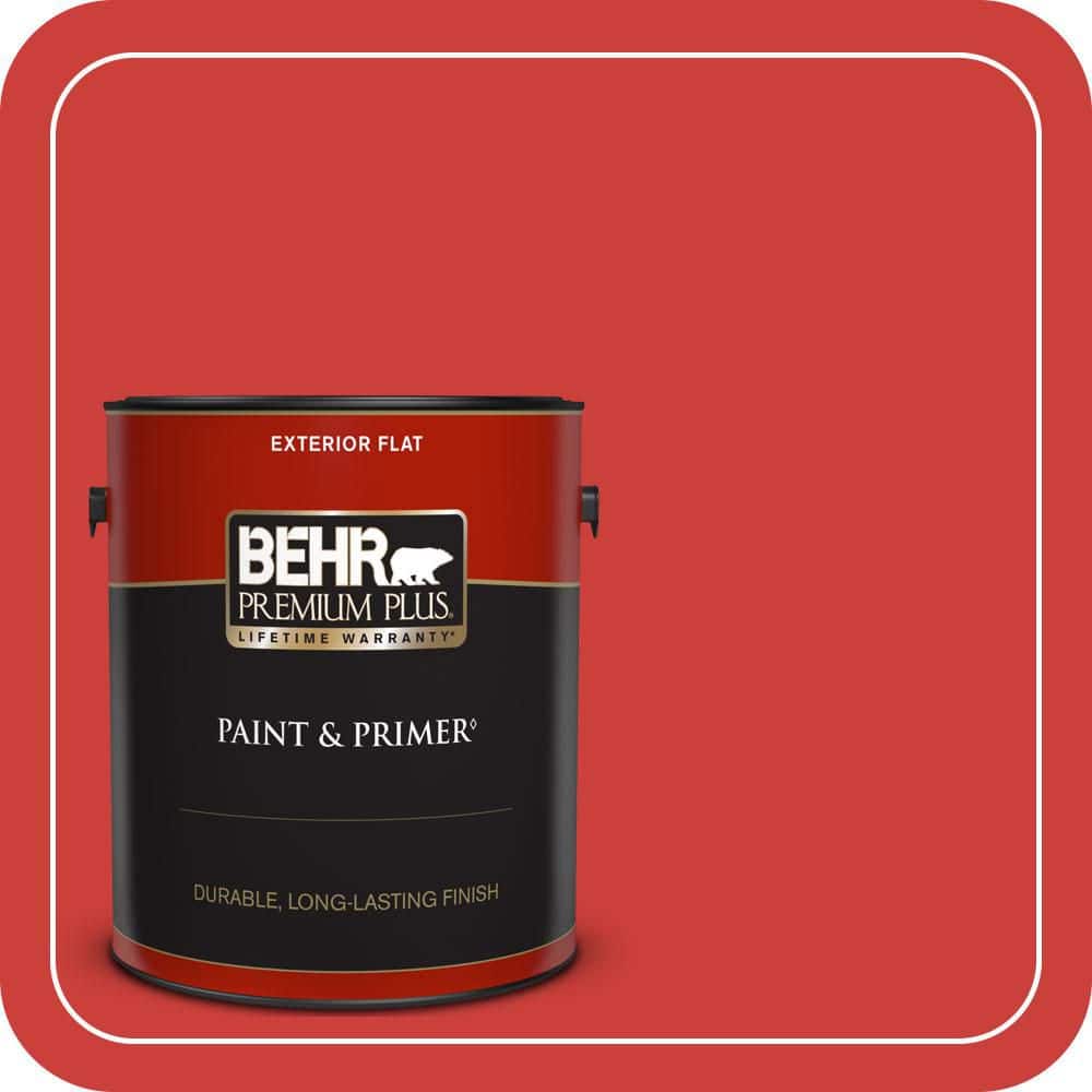 1 gal. #S-G-180 Grenadine Flat Exterior Paint & Primer price history on PriceWatchPro