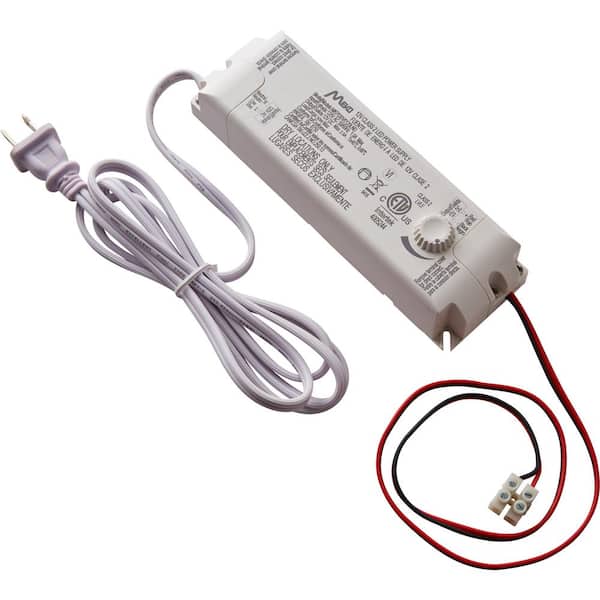 Commercial Electric 30-Watt 12-Volt LED Lighting Power Supply with Dimmer