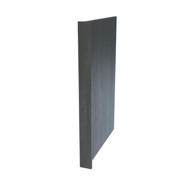 Cambridge Carbon Marine Dishwasher Kitchen Cabinet End Panel, With Filler (24 in W x 0.75 in D x 34.5 in H)