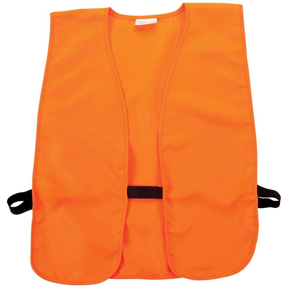 Allen Medium-Large Blaze Orange Safety Vest 15752 - The Home Depot