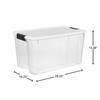 Sterilite 70 Qt. Ultra Storage Box 19888604 - The Home Depot