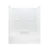 MUSTEE Durawall 60 in. L x 30 in. W x 73.75 in. H Rectangular Tub ...