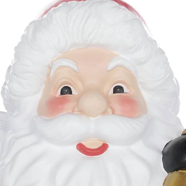 Home Accents Holiday 36 in. H Christmas Santa with Wreath