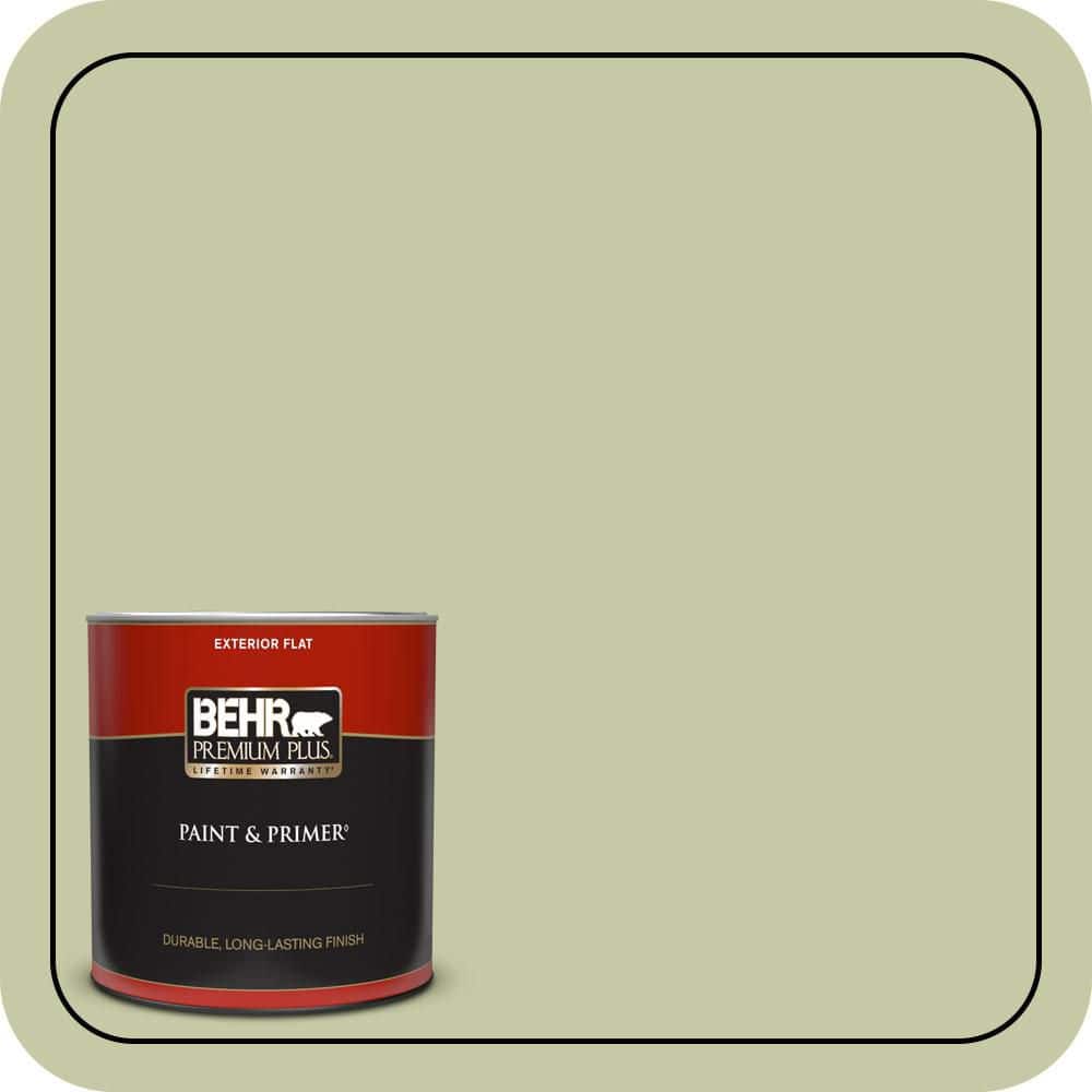 1 qt. #M350-3 Sap Green Flat Exterior Paint & Primer price history on PriceWatchPro