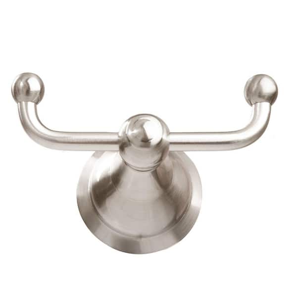 ARISTA Fremont Collection Double Robe Hook in Satin Nickel