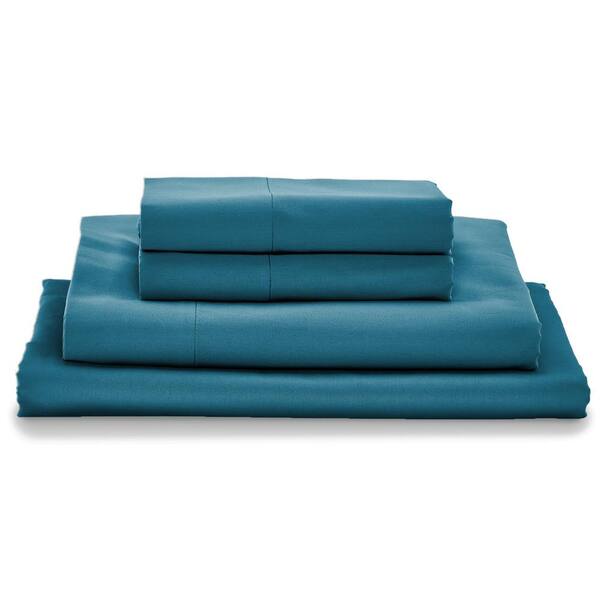 MyPillow Giza Lake Blue Full Bed Sheet Set