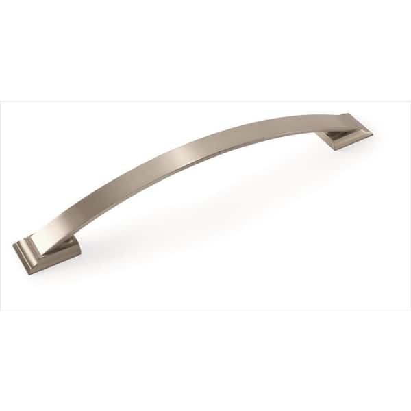 Amerock Candler 8 in. (203mm) Classic Satin Nickel Arch Appliance Pull
