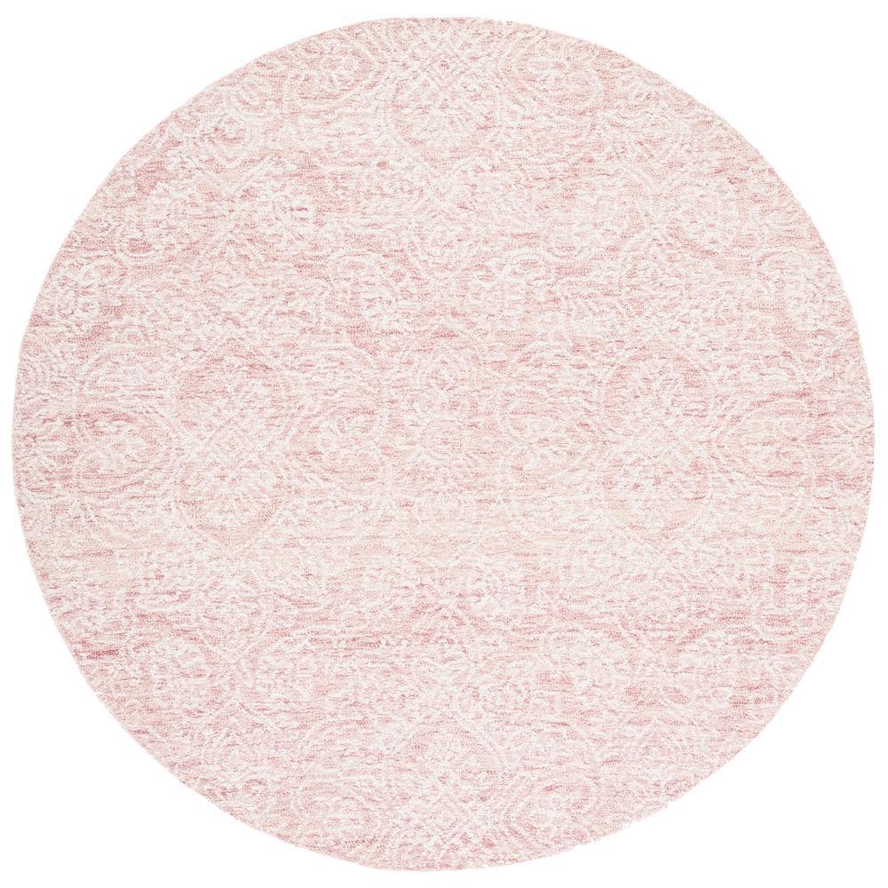 Safavieh Metro MET904U Dark Pink / Ivory 8' x 10' Area Rug