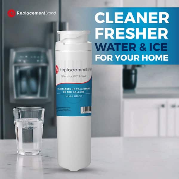 ReplacementBrand MSWF Comparable Refrigerator Water Filter RB-G3