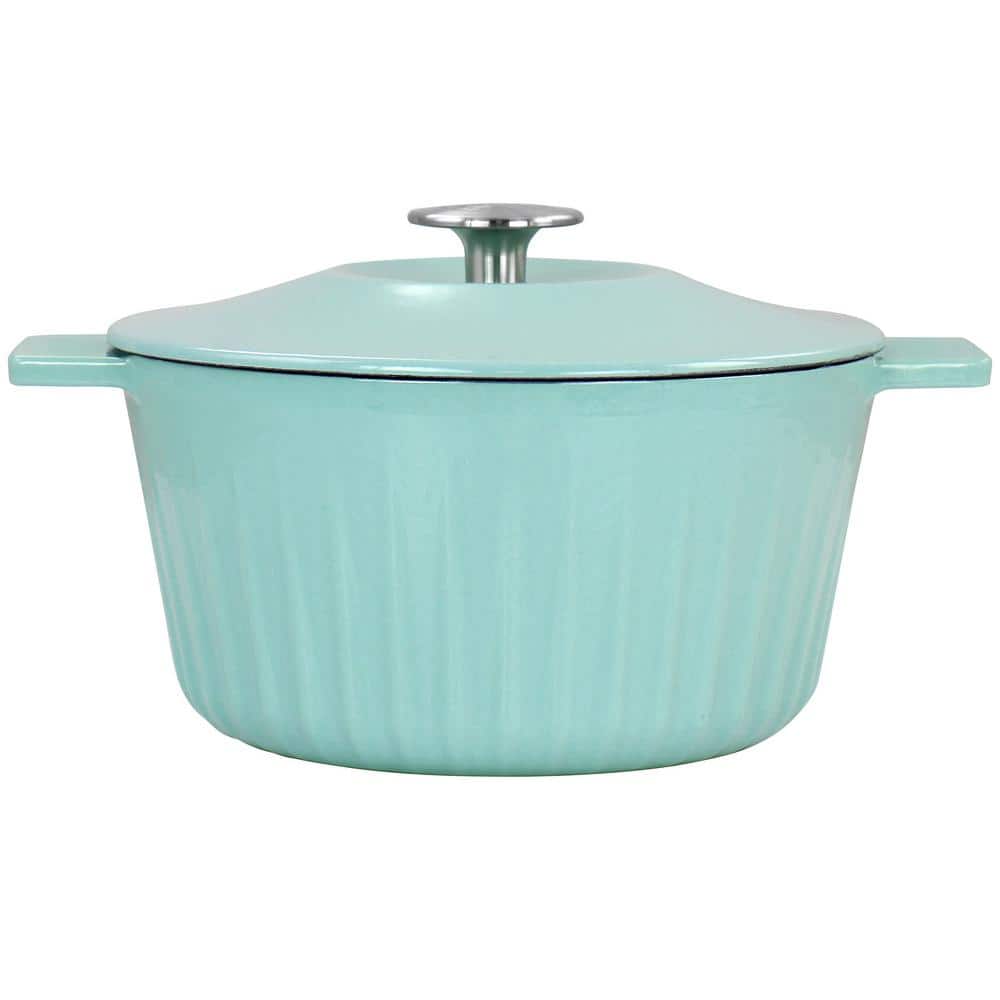 3 Quart Enameled Cast Iron Dutch Oven with Lid
