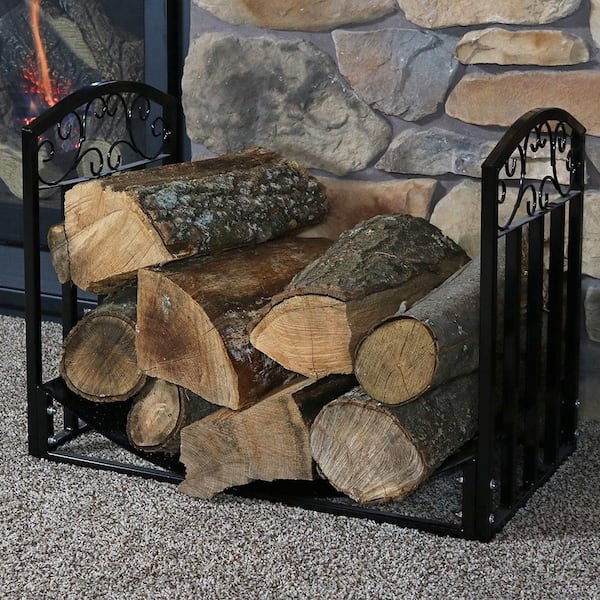 HIDEs Firewood様 The Woodhaven 5ft Crescent Firewood Rack and Cover