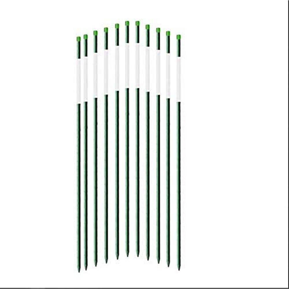 DCP 72-Inch Orange Reflective Driveway Markers - 20 Pack, Hollow Poles 5/16" Dia