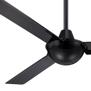Kewl 52 in. indoor Black Ceiling Fan with Wall Control